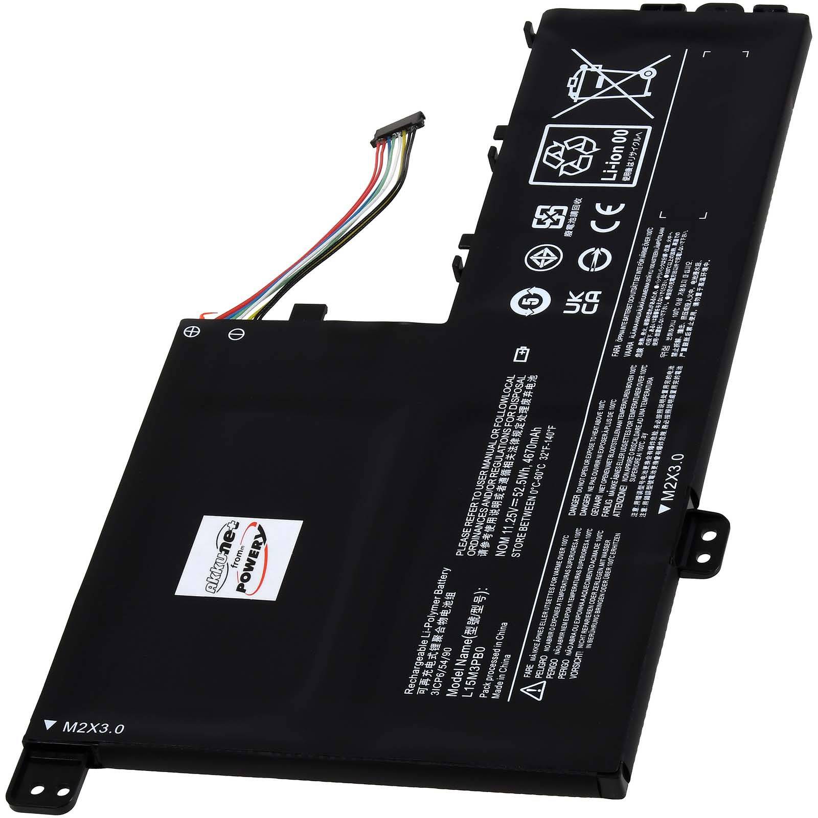 Powery Akku für Laptop Lenovo IdeaPad Flex 4-1480 14", 11,25V, Li-Polymer