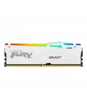 Kingston 16 GB DDR5 6400MT/S CL32 DIMM FURY BEAST WHITE RGB EXPO