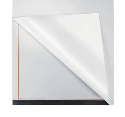 Nobo Magnetrahmen selbstklebend orange A4 2 St.