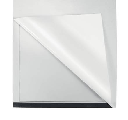 Nobo Magnetrahmen selbstklebend silber A4 2 St.