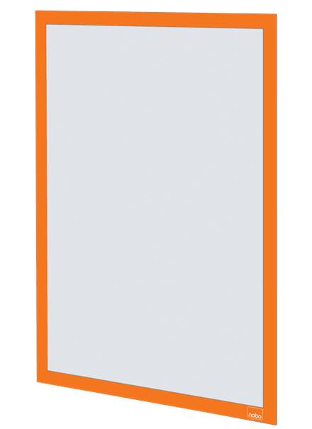 Nobo Magnetrahmen selbstklebend orange A3 2 St.