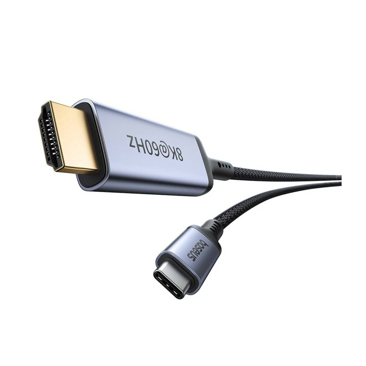 Baseus BS-OH064 8K 60Hz USB-C – HDMI-Kabel 1,5 m – Schwarz