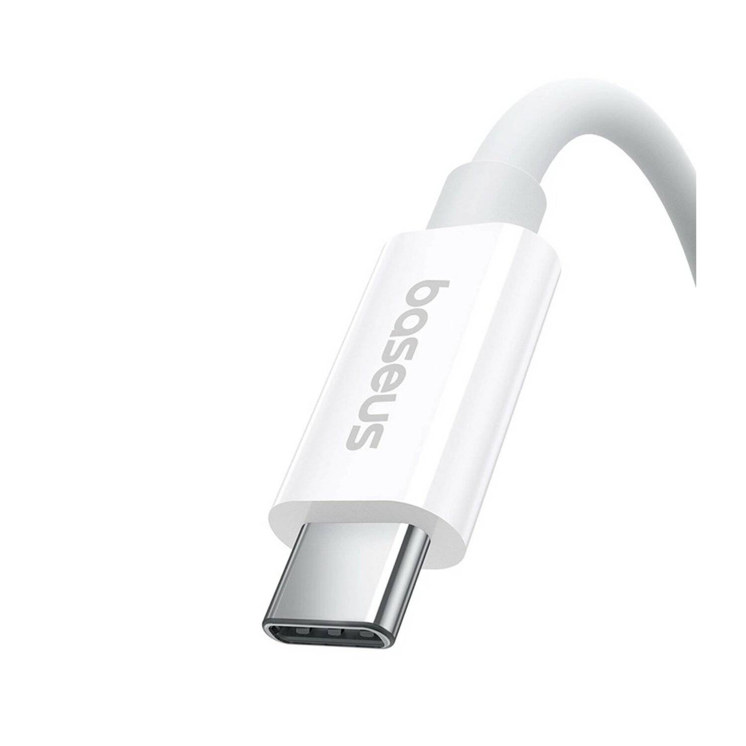 Baseus CB000068 USB-C – USB-C-Kabel 240 W PD 8K 60 Hz 1 m – Weiß