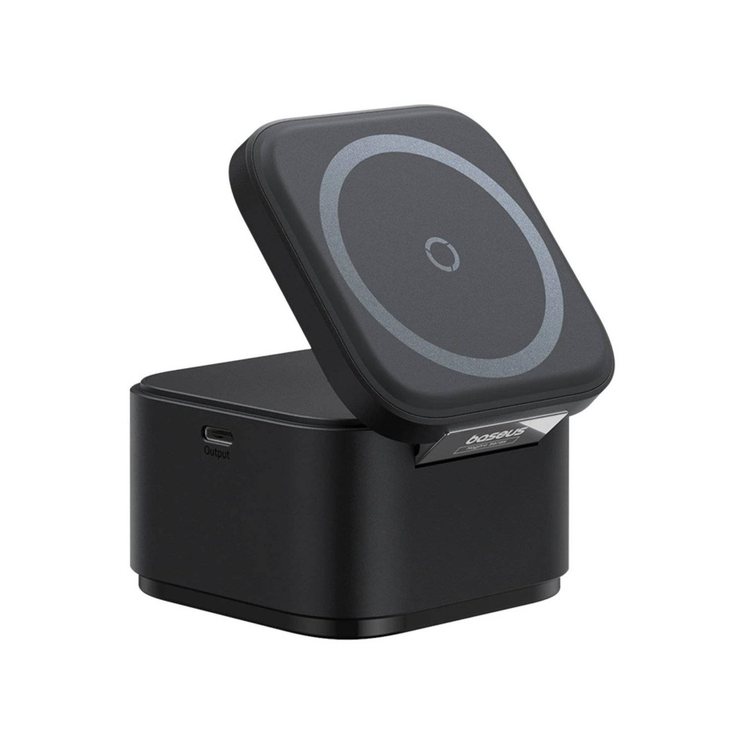 Baseus BS-W531 MagSafe / USB-C 20W kabelloses Ladegerät  schwarz