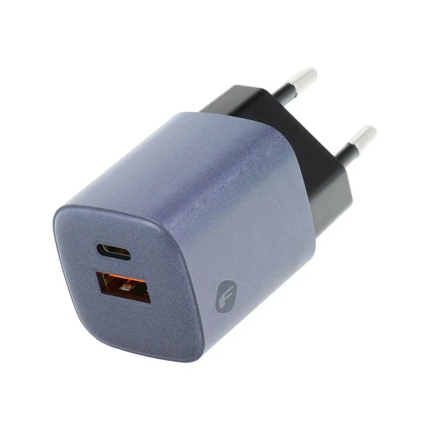 Forcell F-Energy Ladegerät mit USB C und USB A Buchsen - 3A 33W mit PD und Quick Charge 4.0 Funktion