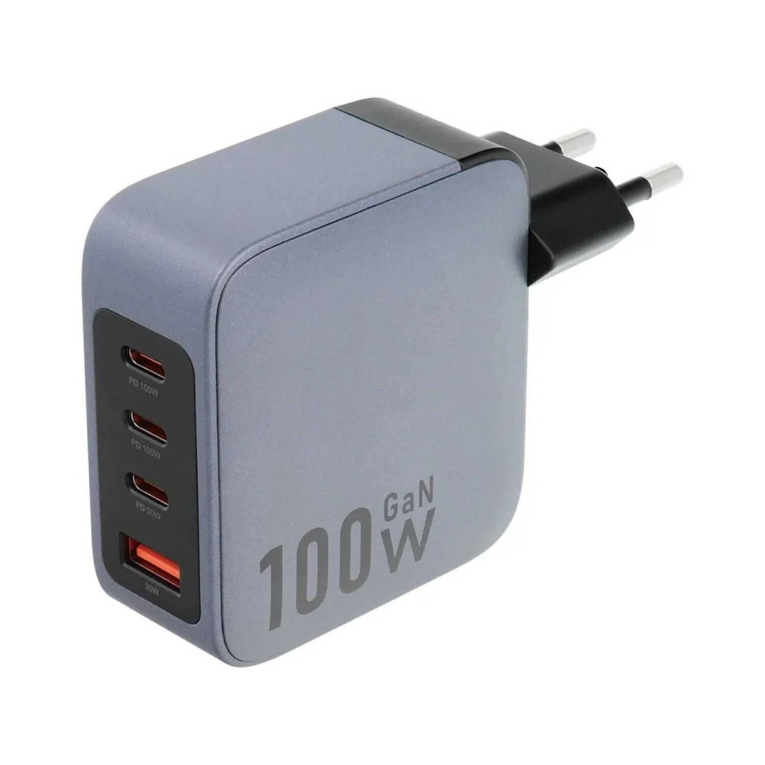 Forcell F-Energy Ladegerät mit 3x USB C und USB A Buchsen - 100W mit PD und Quick Charge 4.0 Funktion