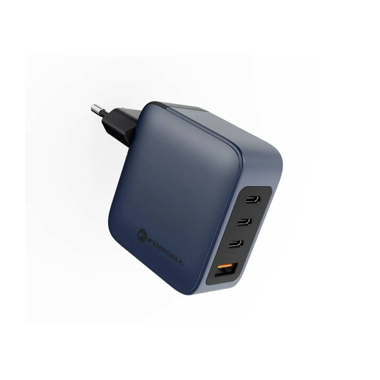 Forcell F-Energy Ladegerät mit 3x USB C und USB A Buchsen - 100W mit PD und Quick Charge 4.0 Funktion