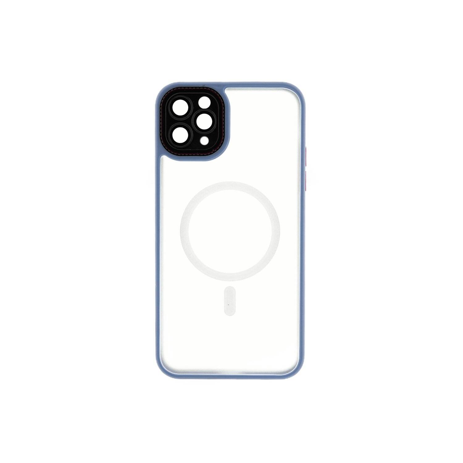 Elite iPhone kompatibel mit MagSafe Hülle mit Kameraschutz kompatibel mit iPhone 13 Pro Hellblau