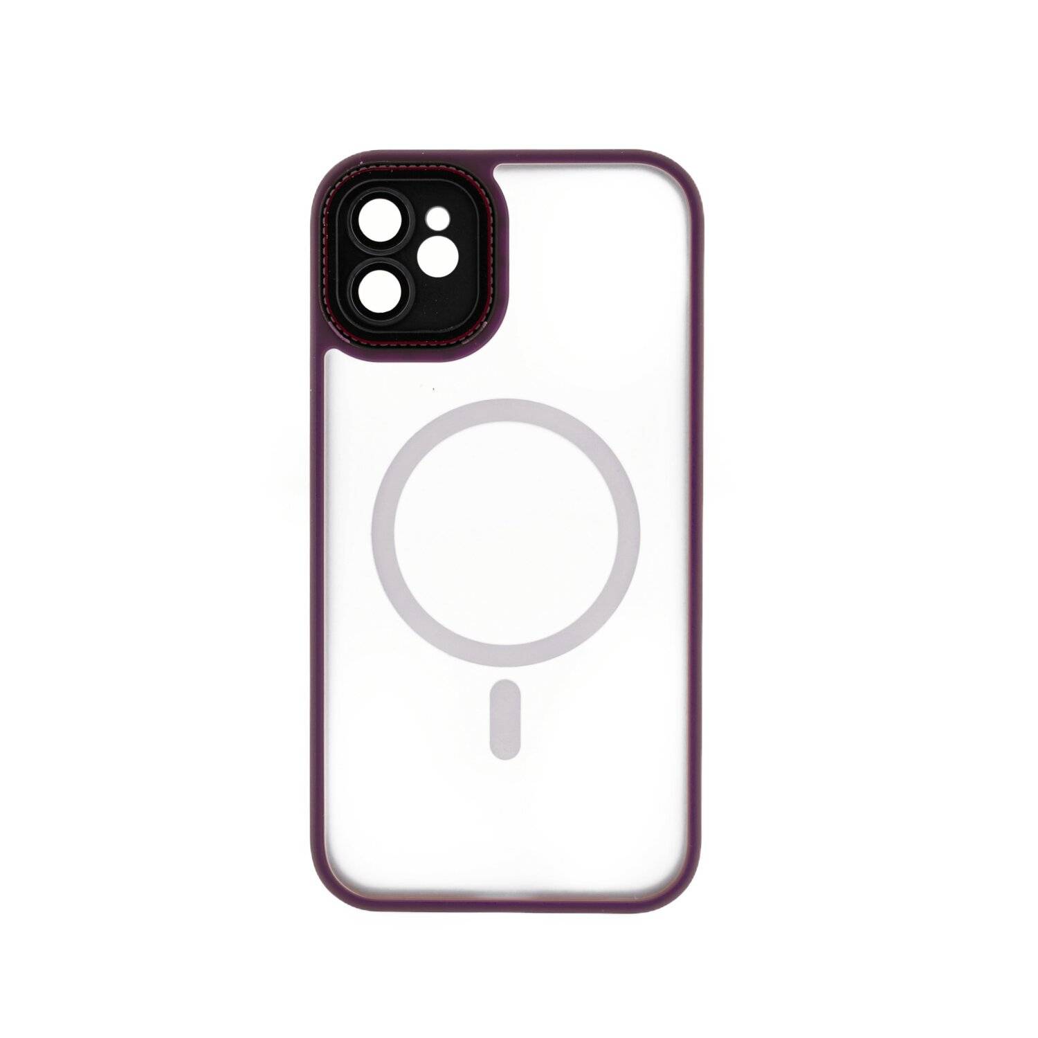 Elite iPhone kompatibel mit MagSafe Hülle mit Kameraschutz kompatibel mit iPhone 13 Pro Lila