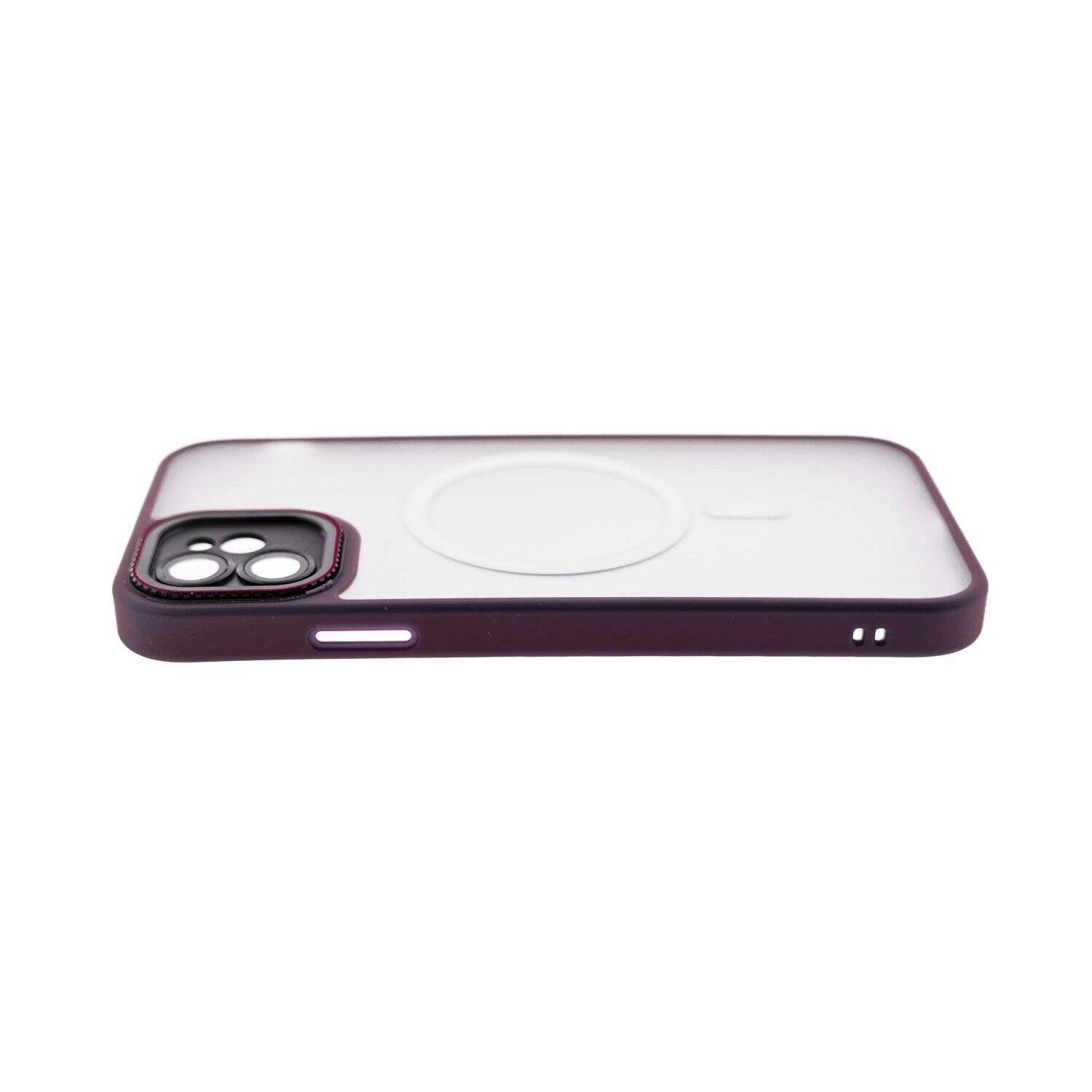 Elite iPhone kompatibel mit MagSafe Hülle mit Kameraschutz kompatibel mit iPhone 14 Pro Lila