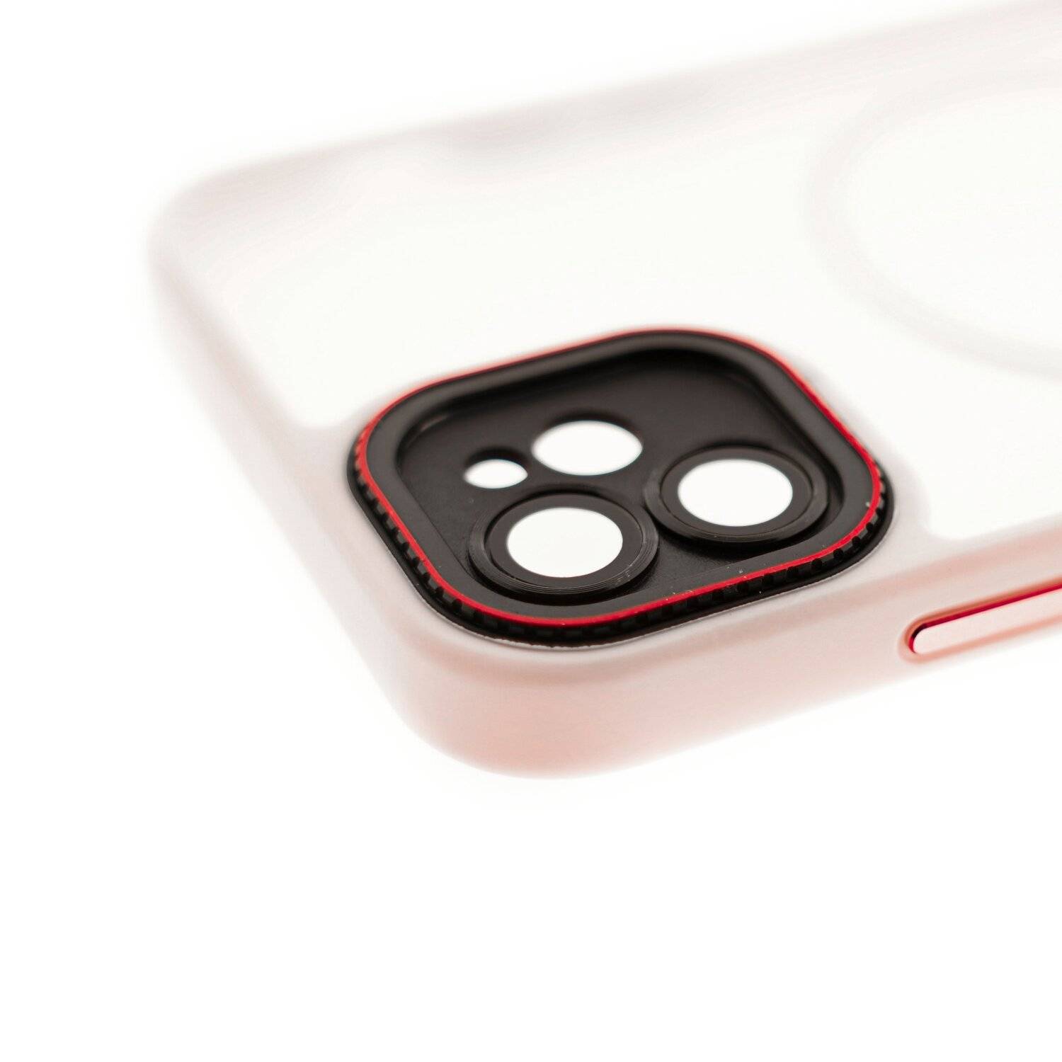 Elite iPhone kompatibel mit MagSafe Hülle mit Kameraschutz kompatibel mit iPhone 13 Pro Max Rose