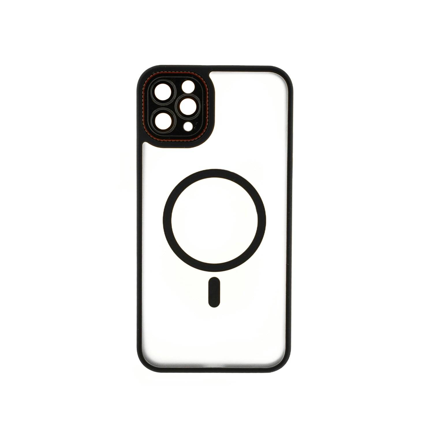 Elite iPhone kompatibel mit MagSafe Hülle mit Kameraschutz kompatibel mit iPhone 13 Schwarz