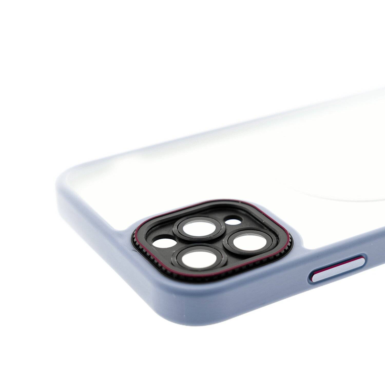 Elite iPhone kompatibel mit MagSafe Hülle mit Kameraschutz kompatibel mit iPhone 13 Pro Hellblau