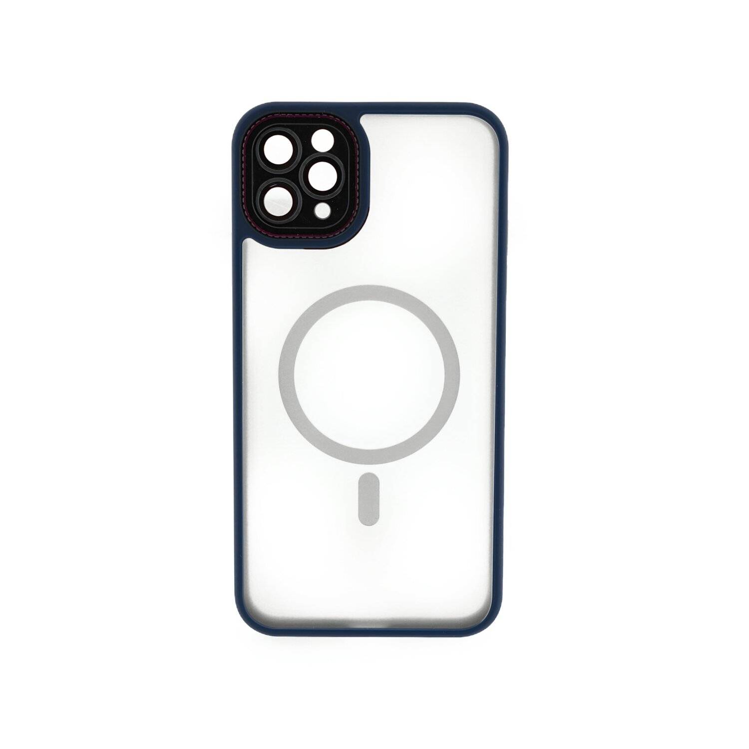 Elite iPhone kompatibel mit MagSafe Hülle mit Kameraschutz kompatibel mit iPhone 13 Pro Max Dunkelblau