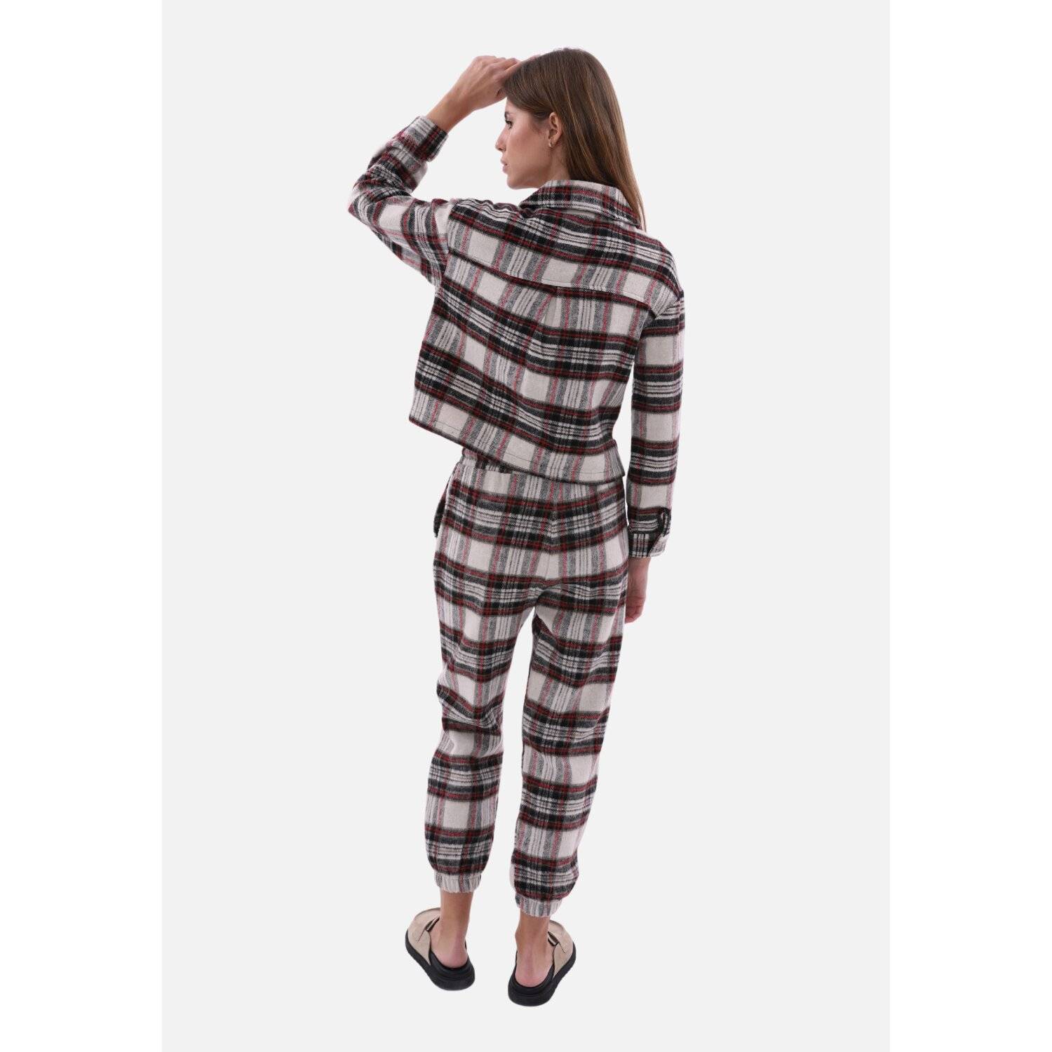 Damen zweiteiler Set Hemdjacke M