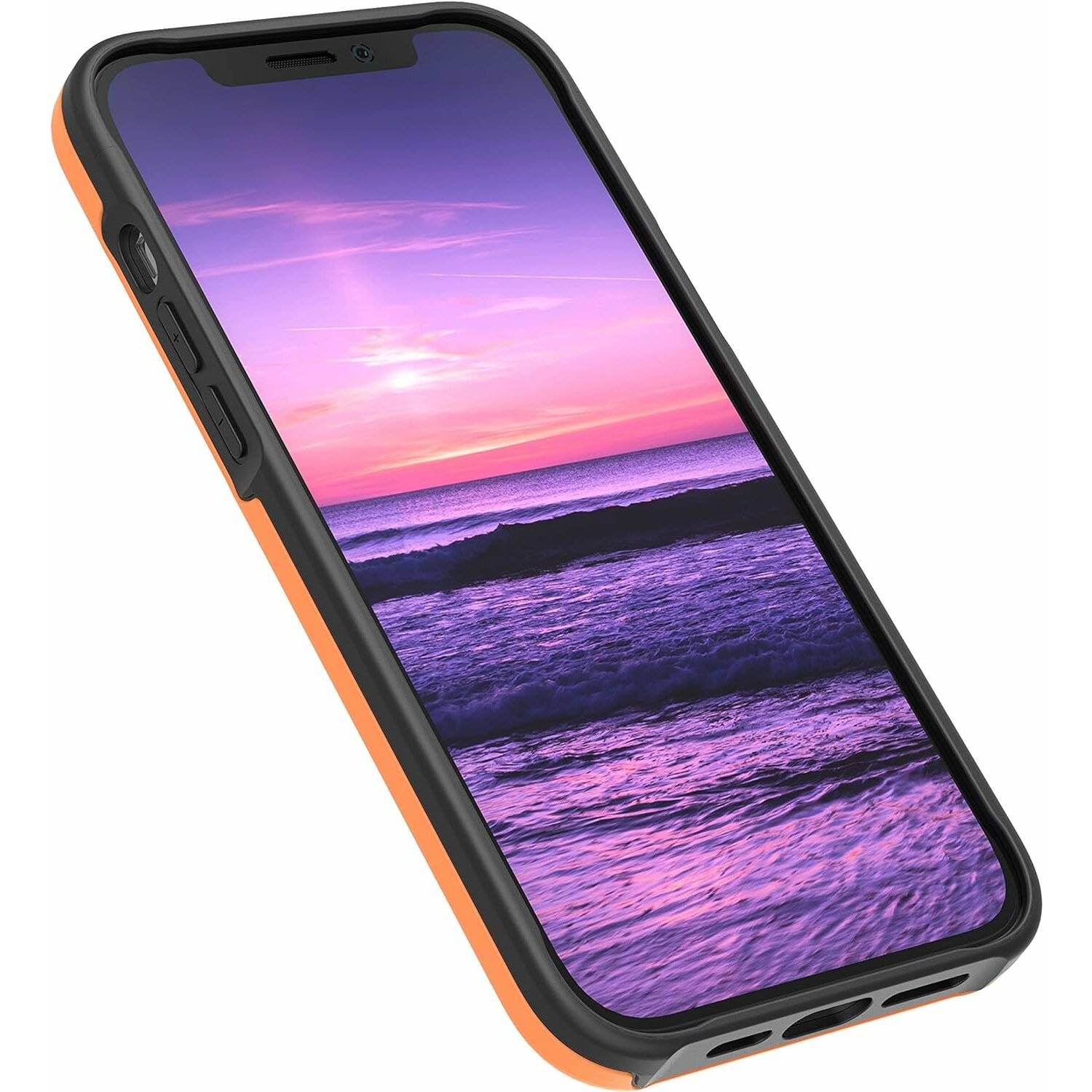 Morpheus M4s Bike Kit iPhone, Fahrrad- Motorrad-Hülle kompatibel mit iPhone 13 Pro Max Orange Full Metal Case