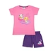 Schlafanzug für Mädchen - 110/116 Dream Patrol Kinder Pyjama Set Kurzarm Oberteil mit Hose Rosa/Lila Schlafanzug für Mädchen - 110/116 Dream Patrol Kinder Pyjama Set Kurzarm Oberteil mit Hose Rosa/Lila