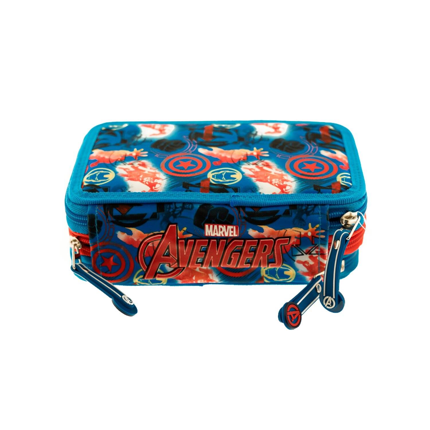 Marvel Federmappe Kinder-Etui Avengers Etui mit Inhalt