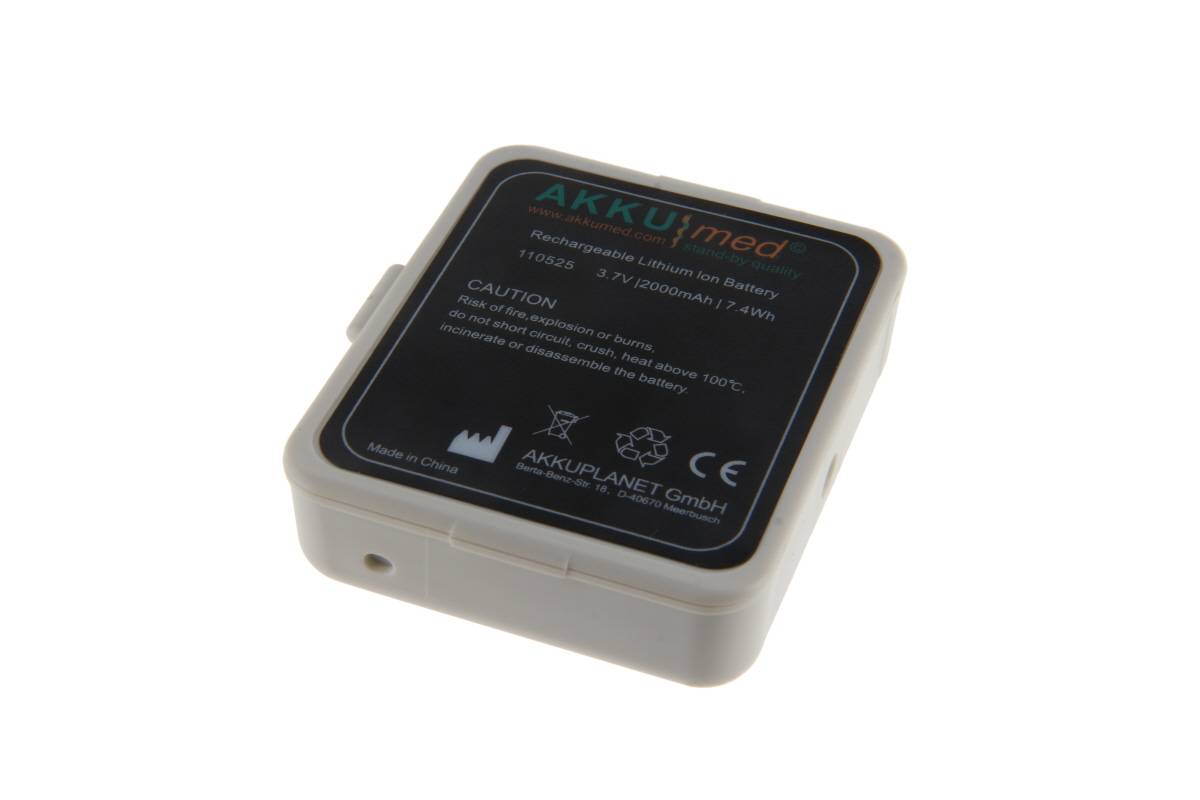 AKKUmed Akku für Philips Monitor Intellivue MX40 Typ 989803176201, 989803174131 LiIon