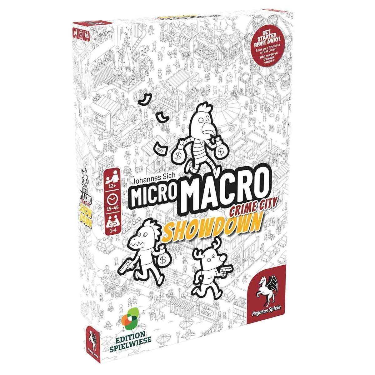 59064E - MicroMacro: Crime City 4 Showdown Edition Spielwiese English Edition GB