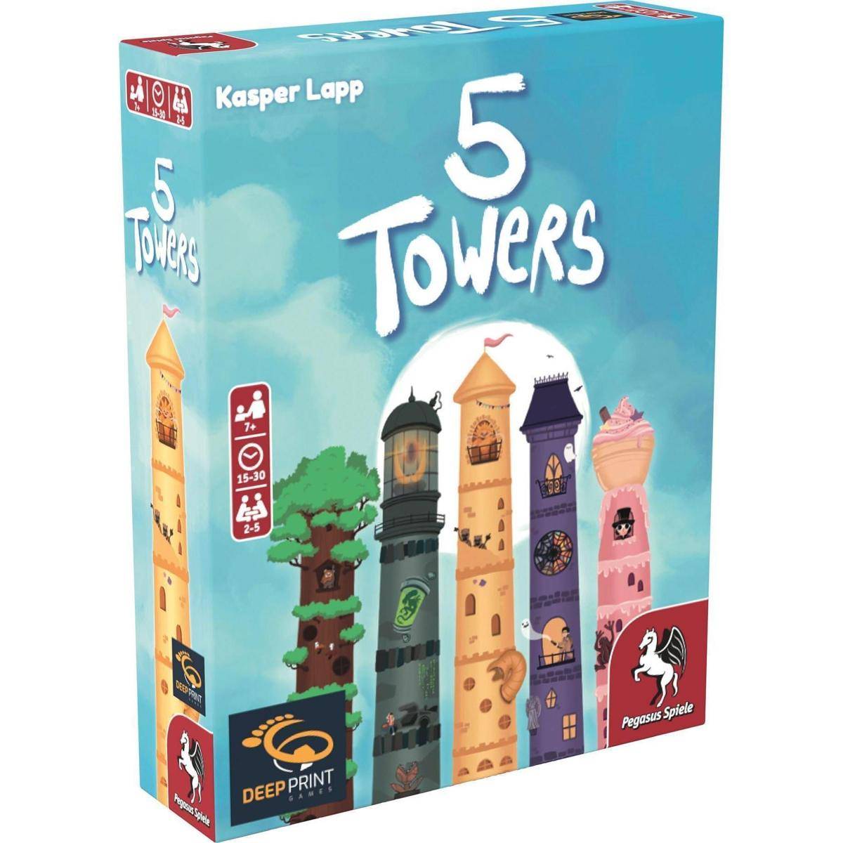 57814E - 5 Towers Deep Print Games English Edition GB