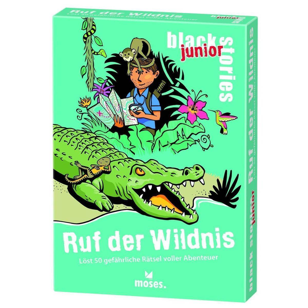 MOS90091 - black stories Junior Ruf der Wildnis DE