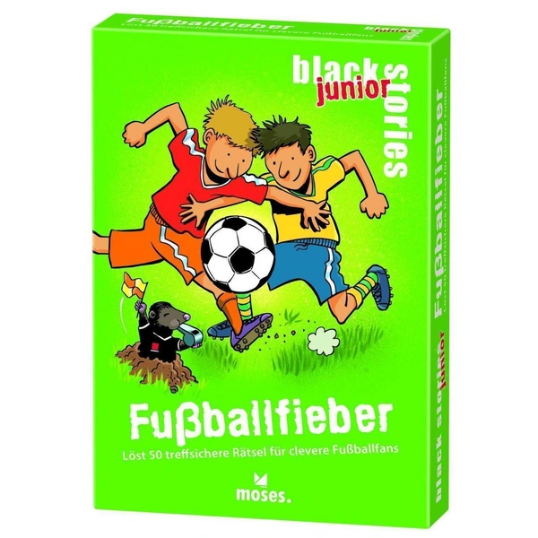 MOS90093 - black stories Junior Fuballfieber DE MOS90093 - black stories Junior Fuballfieber DE