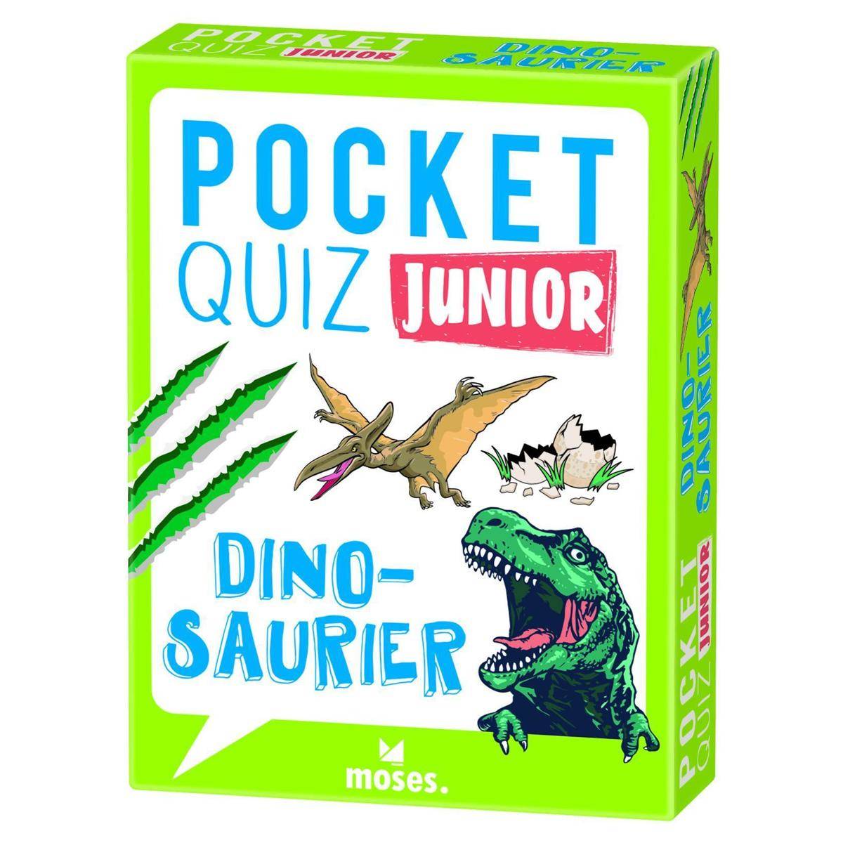 MOS01504 - Pocket Quiz junior Dinosaurier DE