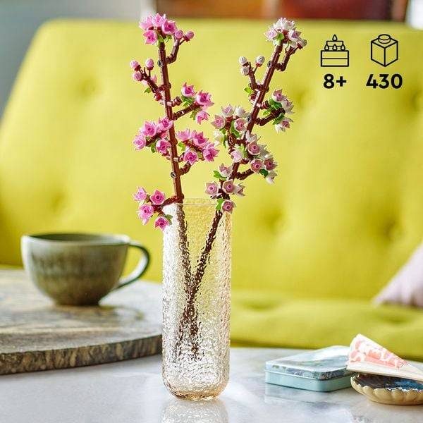 LEGO Creator 40725 Kirschblüten, baubare, künstliche Blumen-Deko, Geschenk