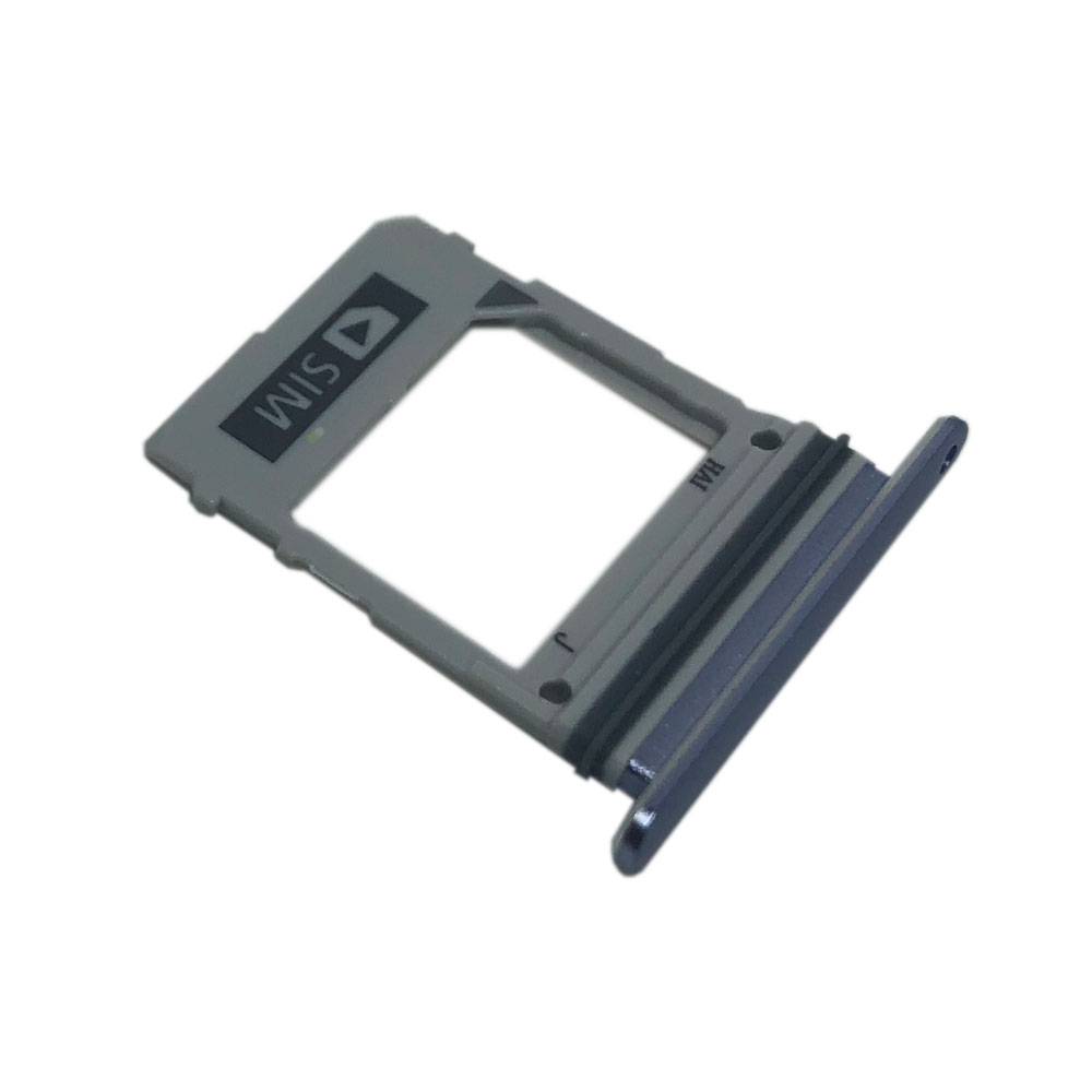 Samsung Galaxy A8 2018 A530F GH98-42704B Simkartenhalter Sim Tray Sim Schlitten Silber
