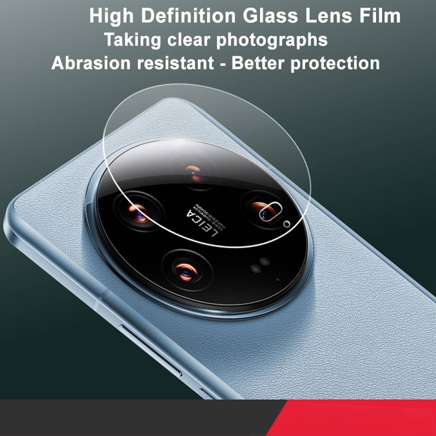 Für Xiaomi 14 Ultra H9 Schutz Glas für Back Kamera Komplettschutz