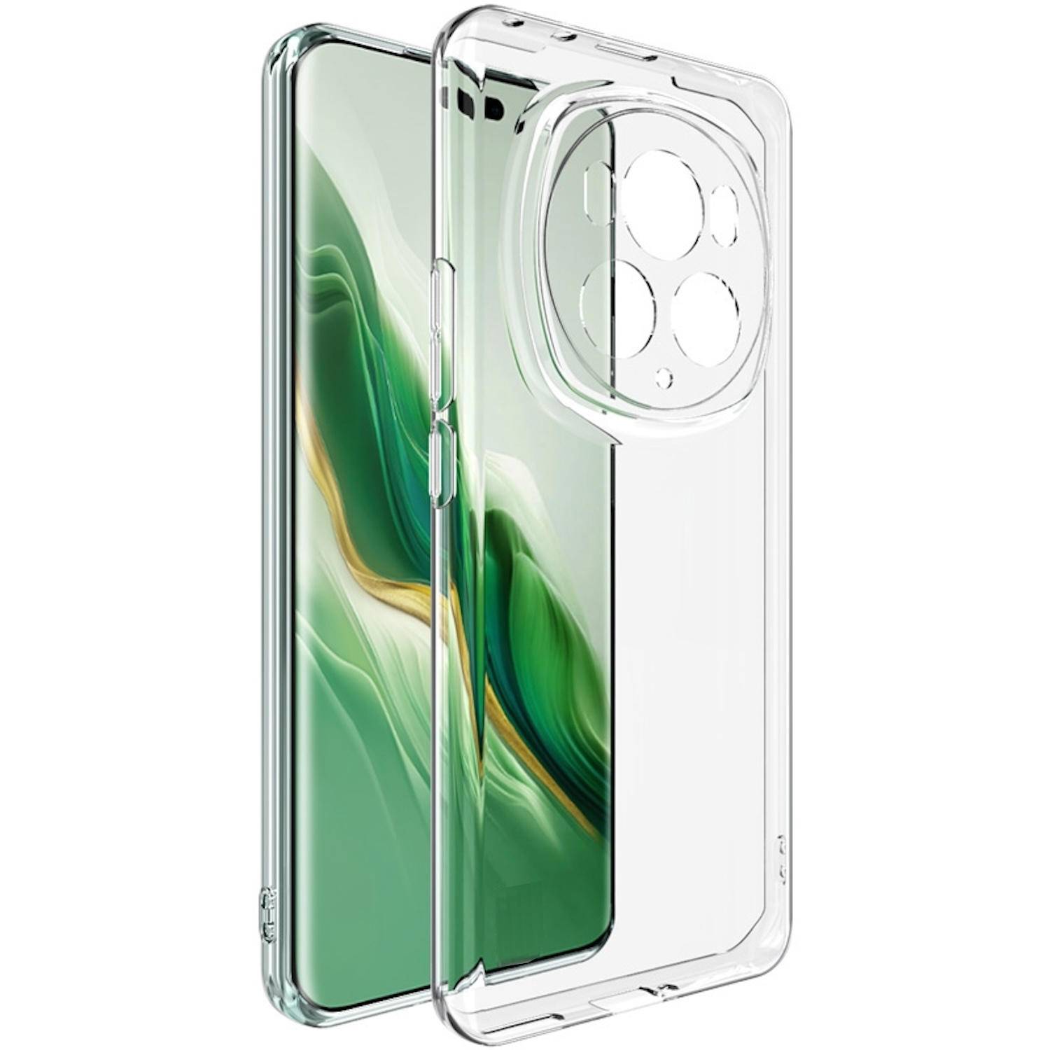 Für Honor Magic 6 Pro Silikon TPU Schutz Handy Hülle dünn Transparent