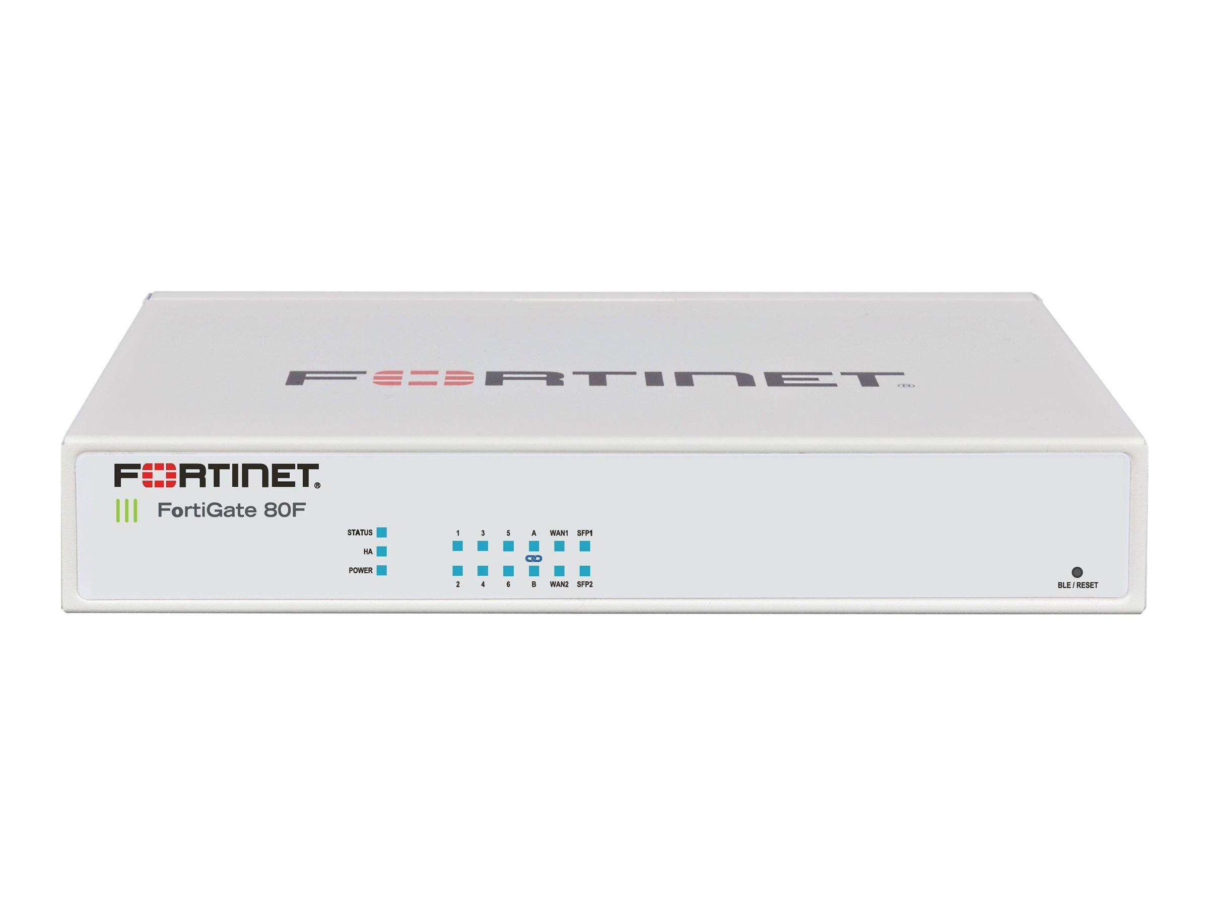 Fortinet FortiGate 80F - Sicherheitsgerät - 1GbE - Desktop