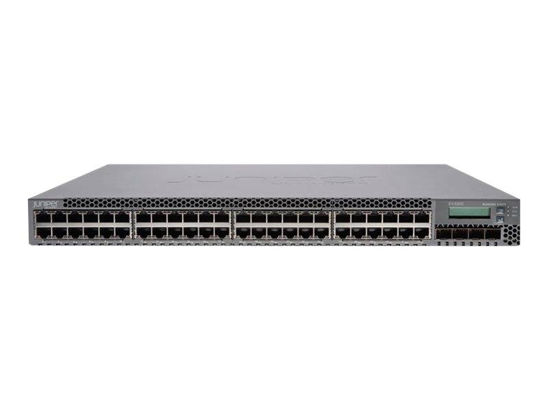 Juniper EX 3300 48T - Switch - 24 x 10/100/1000 + 4 x 10 Gigabit Ethernet / 1 Gigabit Ethernet SFP+