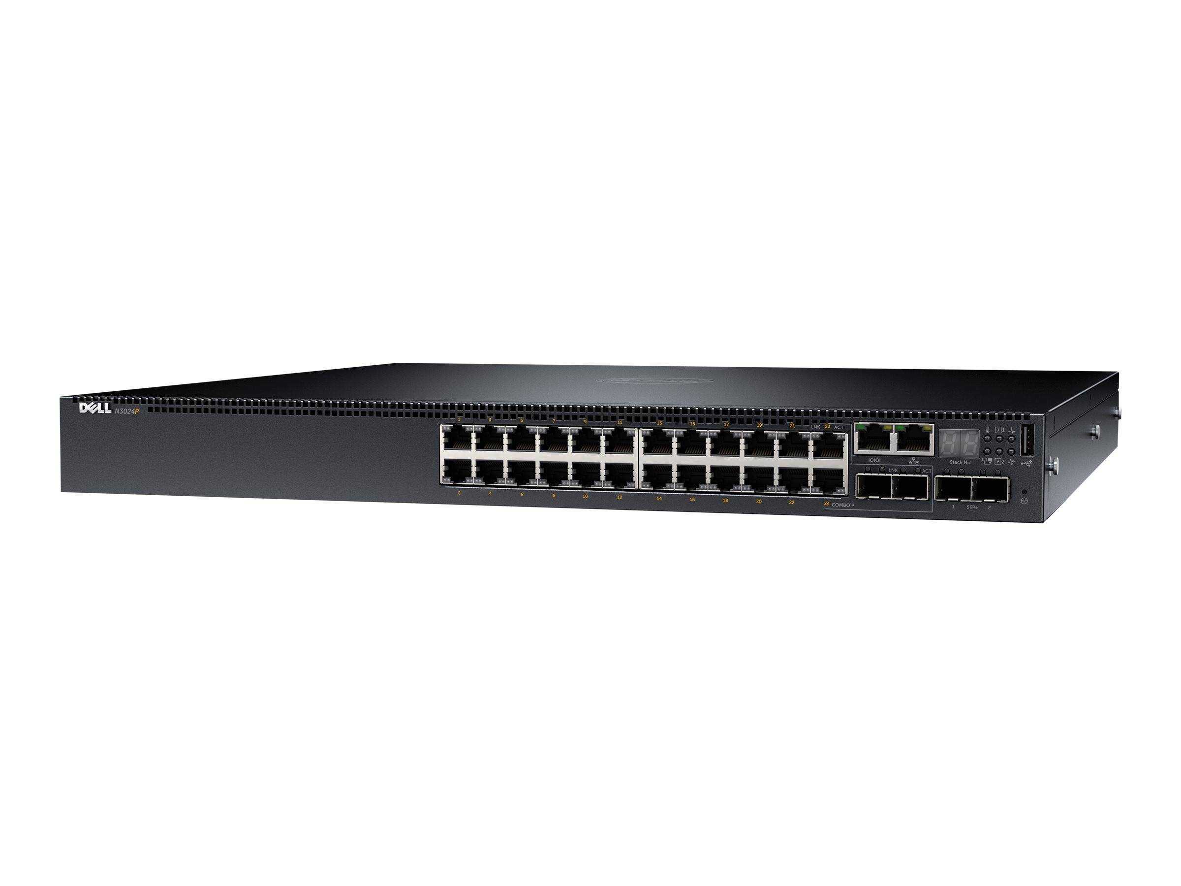 Dell Networking N3024P - Switch - L3 - managed