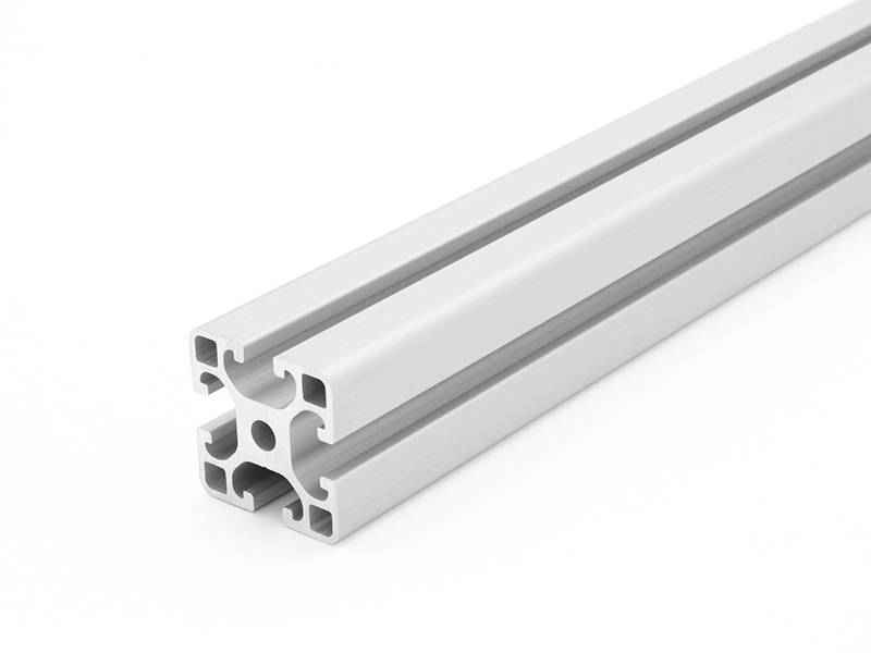 Aluminiumprofil 40x40 L (leicht) I-Typ Nut 8 silber eloxiert Aluminiumprofile Profil Alu Profile Montage Systemprofil Zuschnitt Länge: 310mm