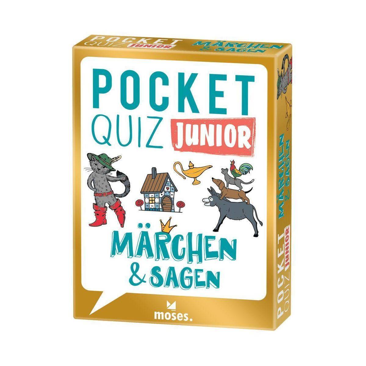 MOS52334 - Pocket Quiz junior Märchen Sagen DE