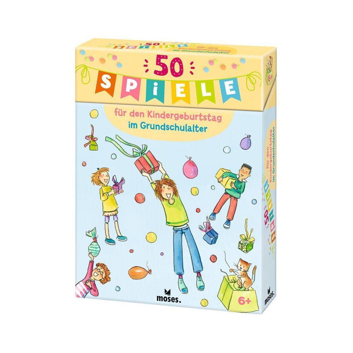 MOS53003 - 50 Spiele für den Kindergeburtstag im Grundschule DE