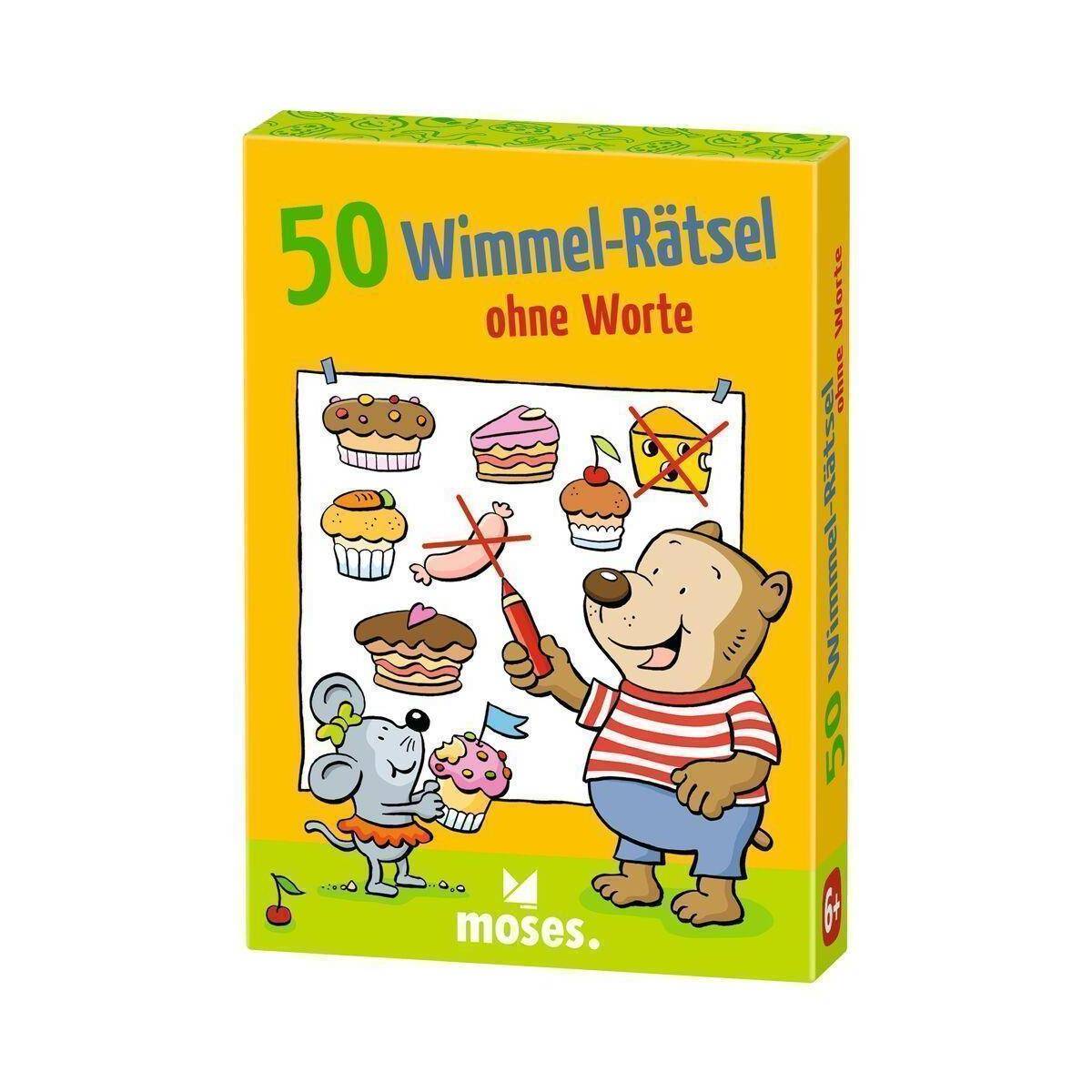 MOS30258 - 50 Wimmel-Rätsel ohne Worte DE