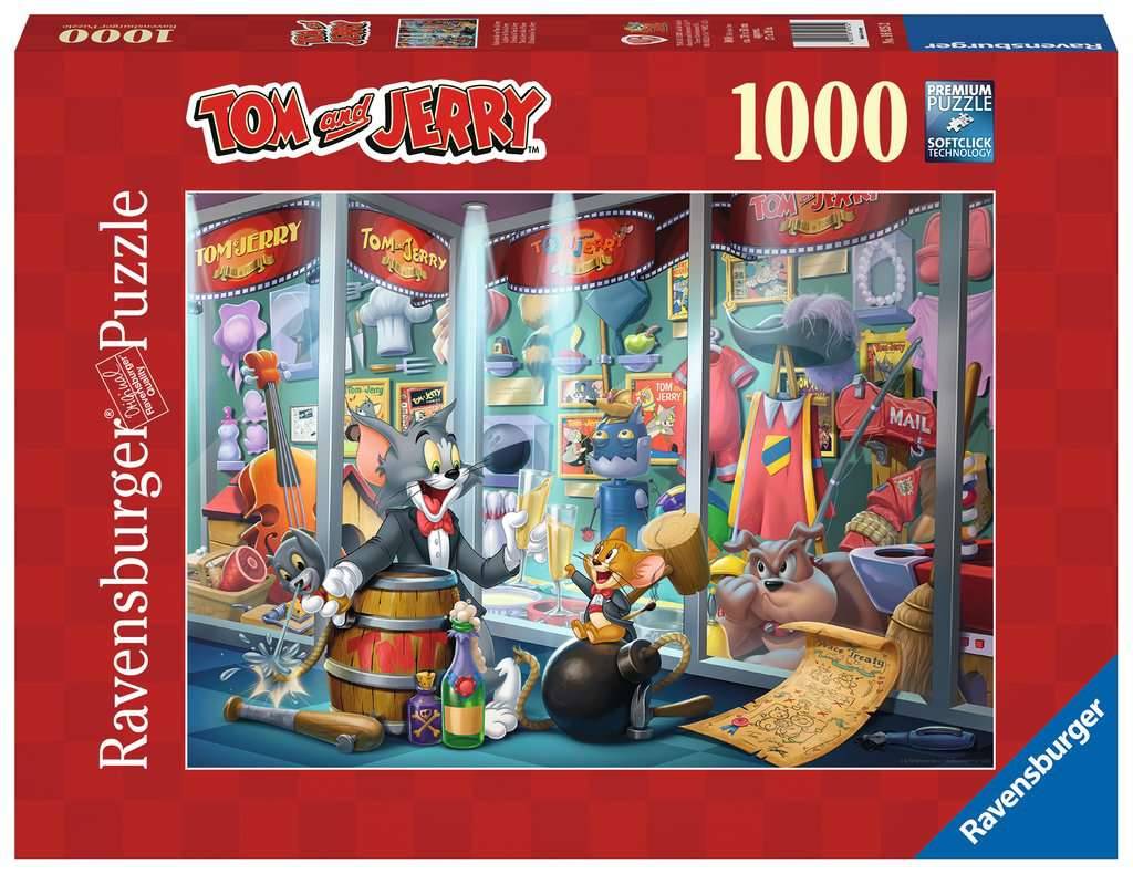 Ravensburger 16925 Ruhmeshalle von Tom & Jerry 1000 Teile Puzzle
