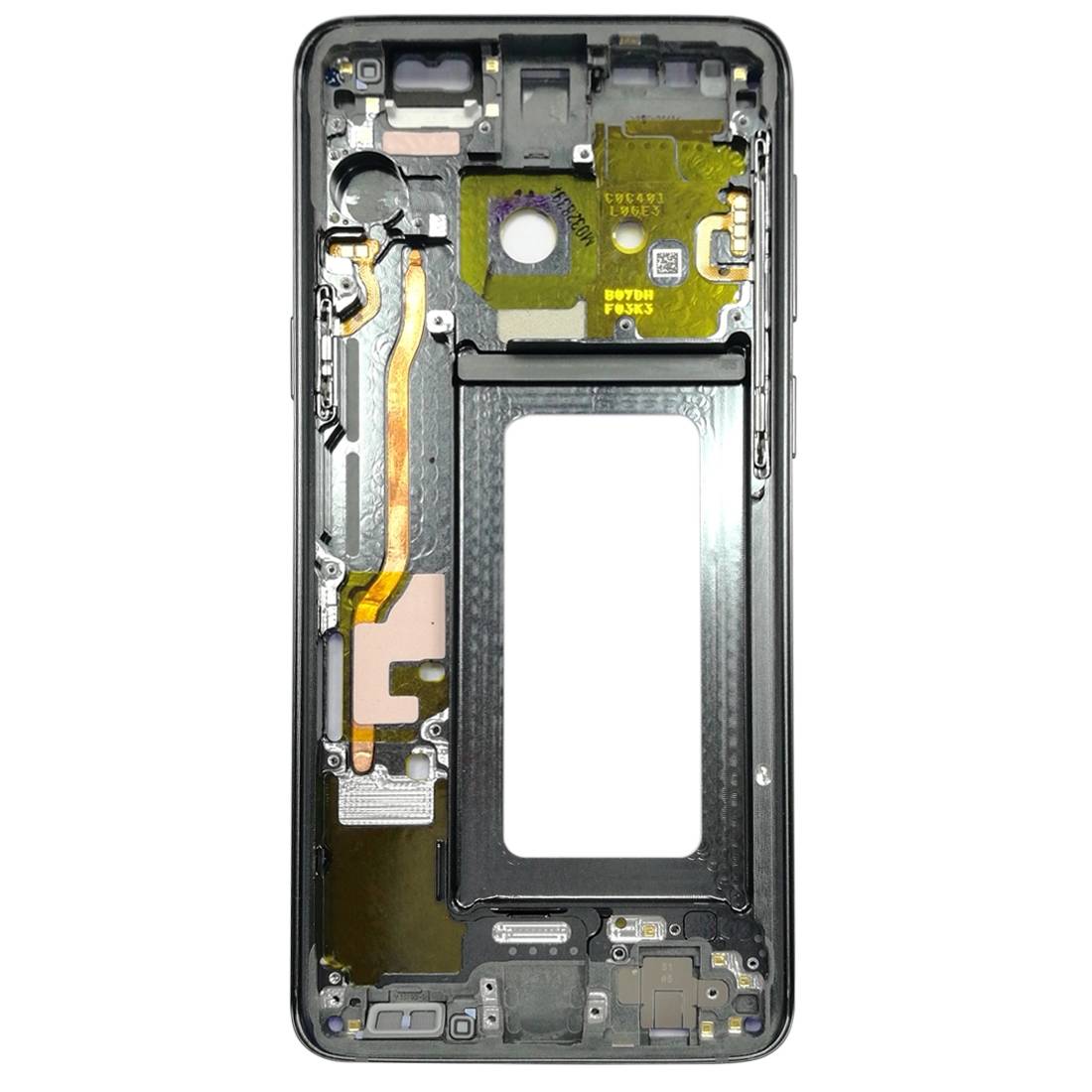 Mittelrahmen Rahmen Kamera Glas Gehäuse für Samsung Galaxy S9 G960 G960F Grau Neu