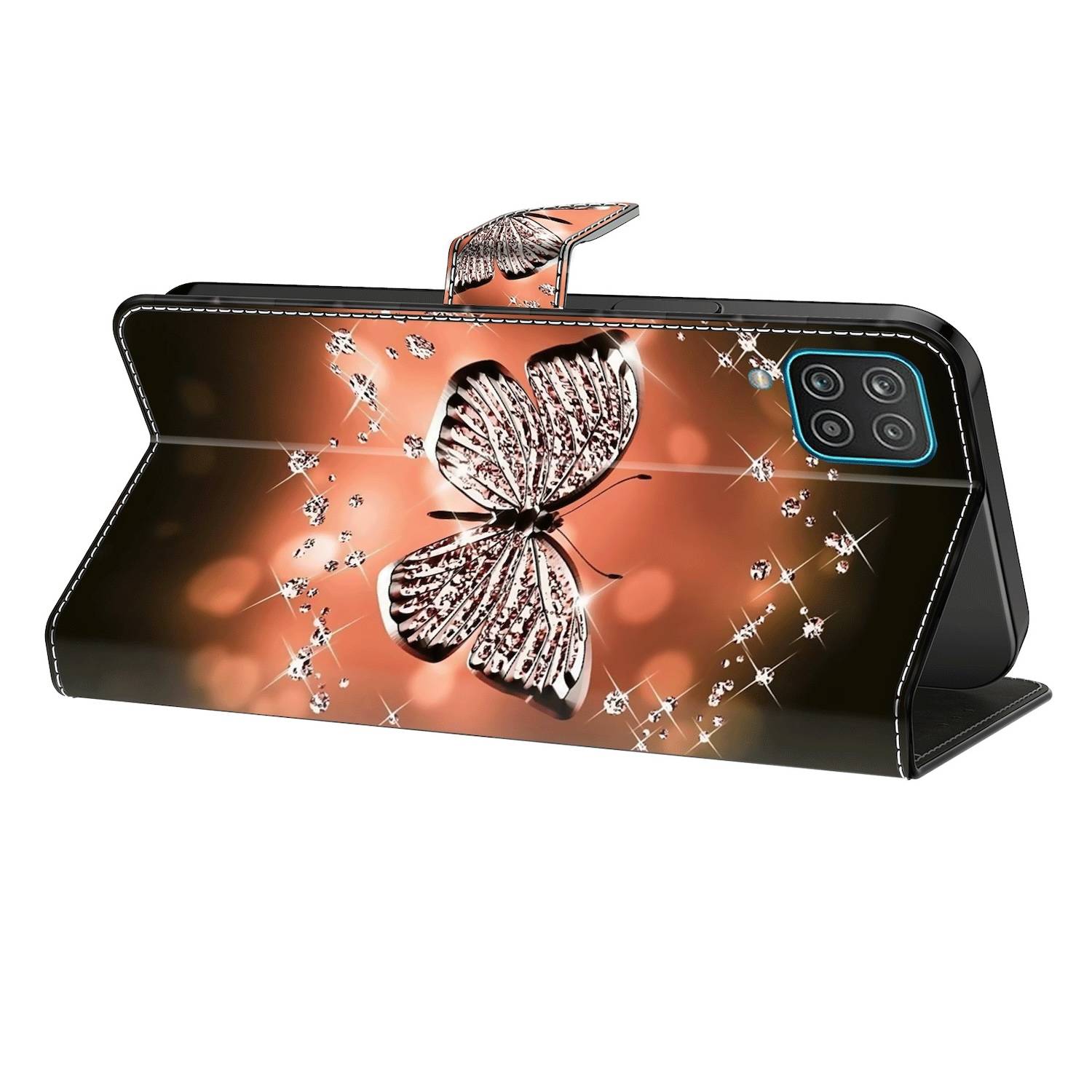 Für Honor Magic 6 Lite Kunst Leder Book Wallet Schutz Tasche Motiv 3