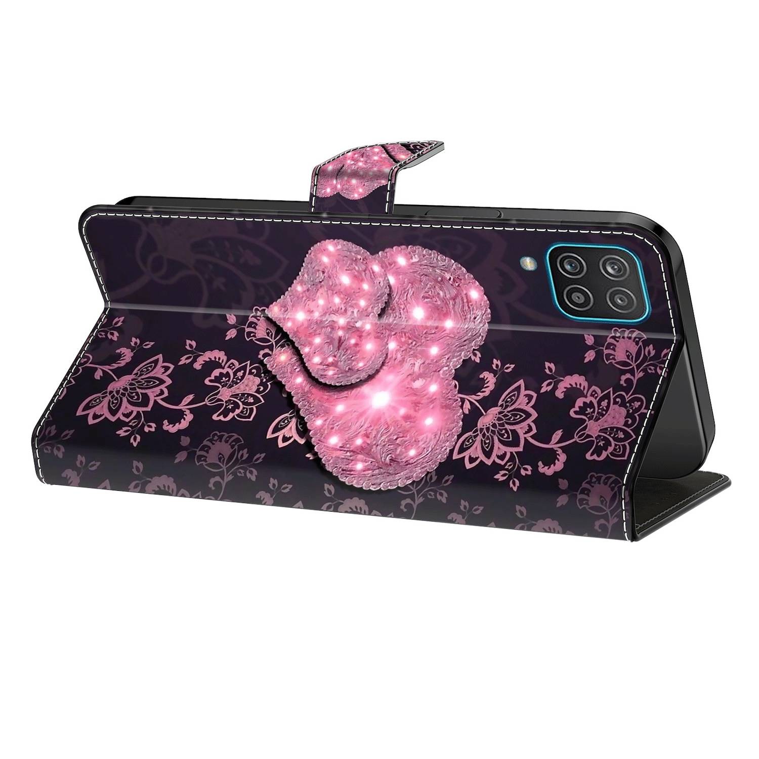 Für Xiaomi Redmi Note 13 Pro Plus Kunst-Leder Book Tasche Motiv 12