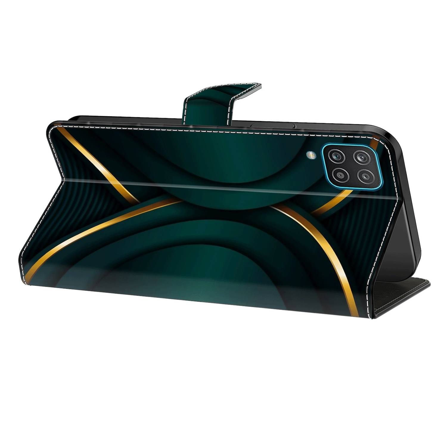 Für Honor Magic 6 Lite Kunst Leder Book Wallet Schutz Tasche Motiv 4