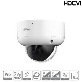 Dahua - HAC-HDBW2241RAP-Z-A-S2-DIP - HDCVI - Dome, - 2 MP/Starlight - 2,7~13,5mm motorisiertes Objektiv - Max. 25fps@10