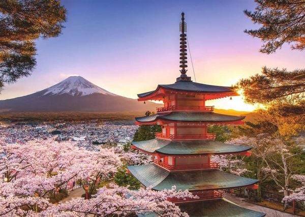 Puzzle Ravensburger Kirschblüte in Japan 1000 Teile