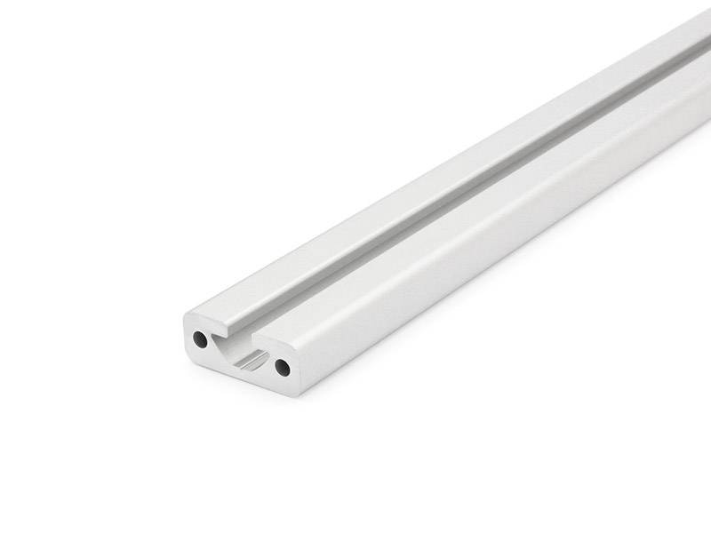 Aluminiumprofil 40x16S I-Typ Nut 8 (schwer), silber eloxiert. Aluminium Profil 40x16 Alu Profil 40 x 16 Montage- Systemprofil 630mm