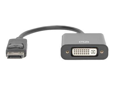 DIGITUS Aktiver DisplayPort Adapter / Konverter, DP auf DVI Multimedia-Technik Displayport-Adapter