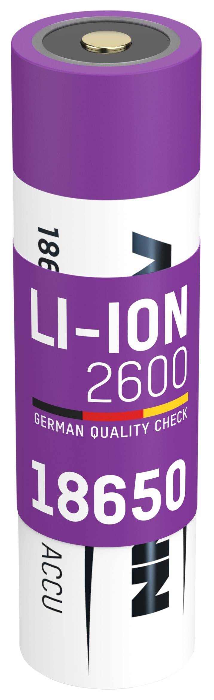 ANSMANN LiIon-Akku 1307-0000, 18650, 3,6 V-/2600 mAh
