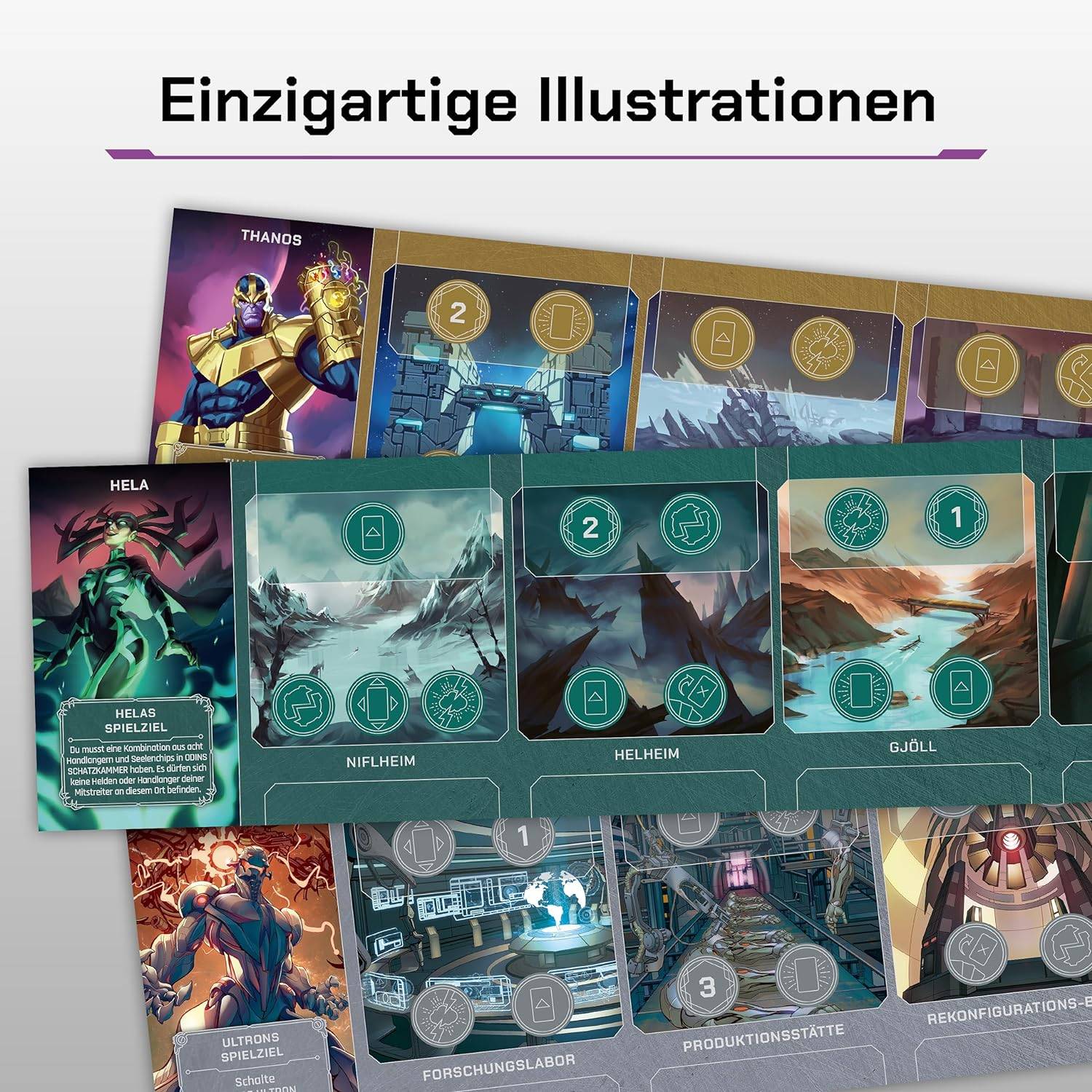 Ravensburger 26959 - Gesellschaftsspiel - Marvel Villainous: Infinite Power deutsche Ausgabe